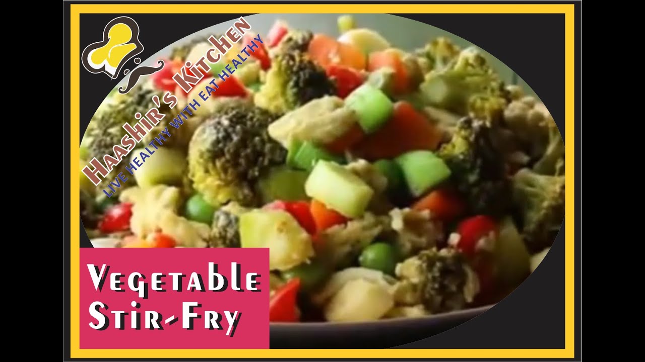 Delicious Vegetable StirFry Recipe for Weight Loss Bursting with