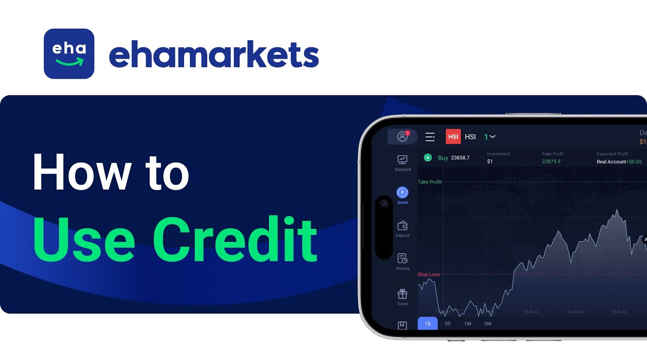 Ehamarkets -- How to Use Credit | How to begin with ehamarkets