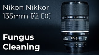 Fungus cleaning: Nikon Nikkor 135mm f/2 DC