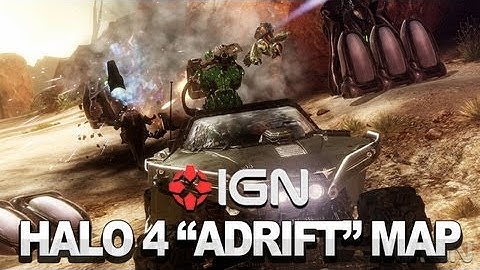 Halo 4 "Adrift" Multiplayer Map Walkthrough With 343i