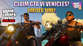 GTA Online: Grab these GTA VI vehicles for a Limited Time! As seen in Trailers! (May 29 - June 4) @Rohit997