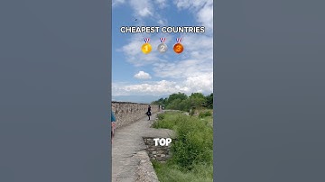 Top 3 Cheapest Countries in Europe! 🤑