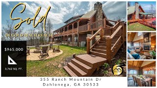 Dahlonega Homes for Sale - Sold by Gold Peach Realty - 355 Ranch Mountain Dr Dahlonega, GA 30533