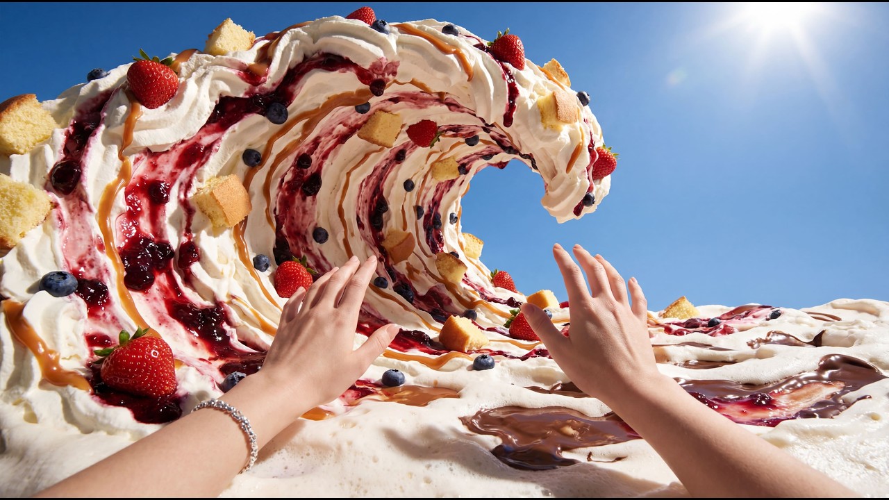 Which ocean would you swim in? 🏊🏻 | Satisfying AI ASMR Relaxing