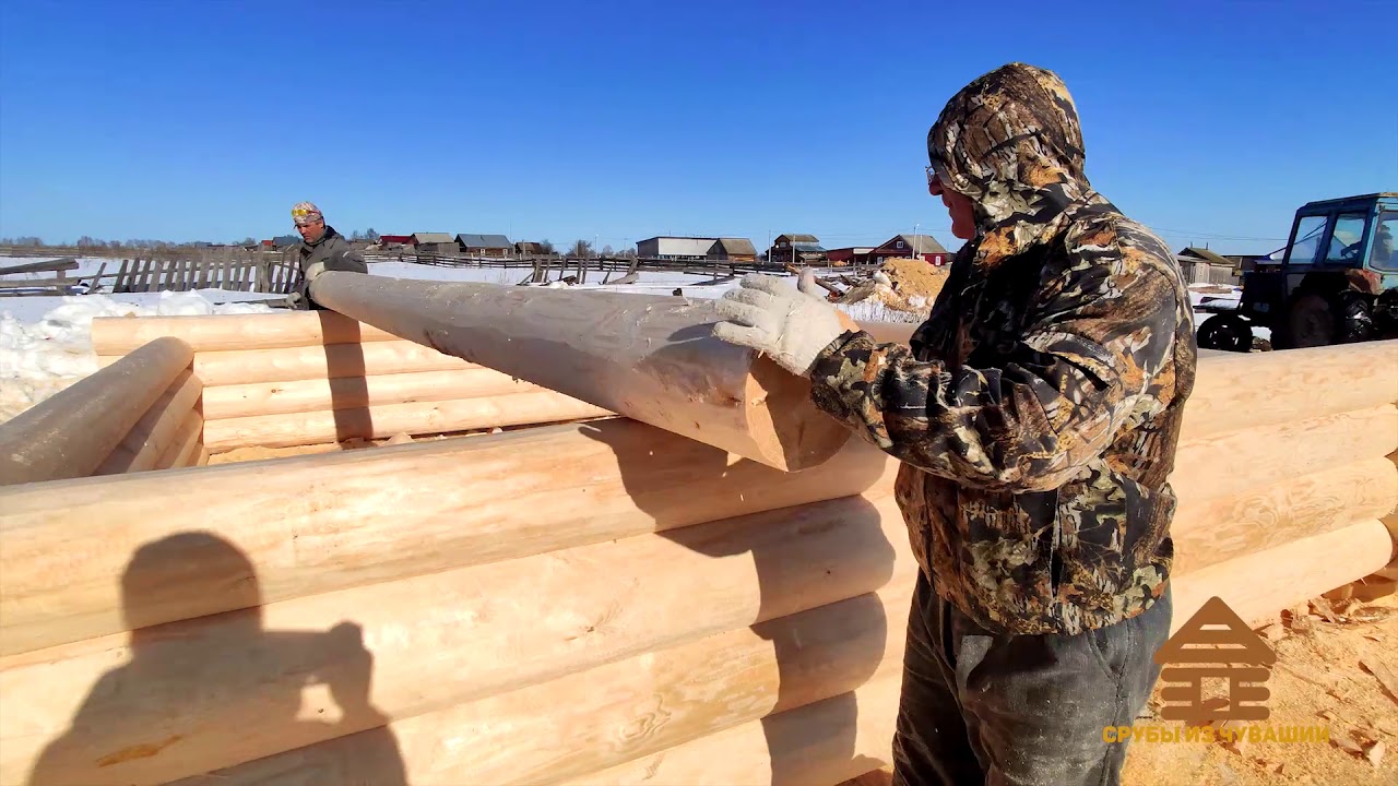 Срубы Из Чувашии - YouTube