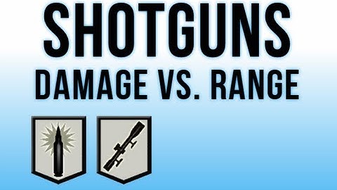MW3 In Depth - Shotgun Damage vs. Range Proficiencies