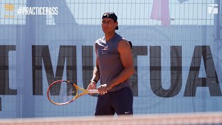 Rafael Nadal Practices ahead of the 2024 Madrid Open | Practice Pass