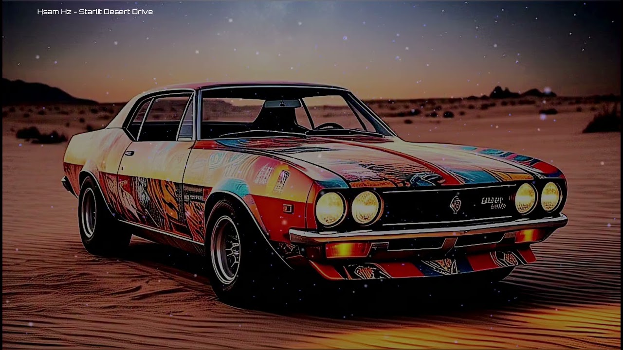 STARLIT DESERT DRIVE [ Retrowave - Chillwave )