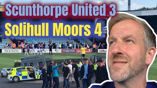 Scunthorpe United 3 - 4 Solihull Moors