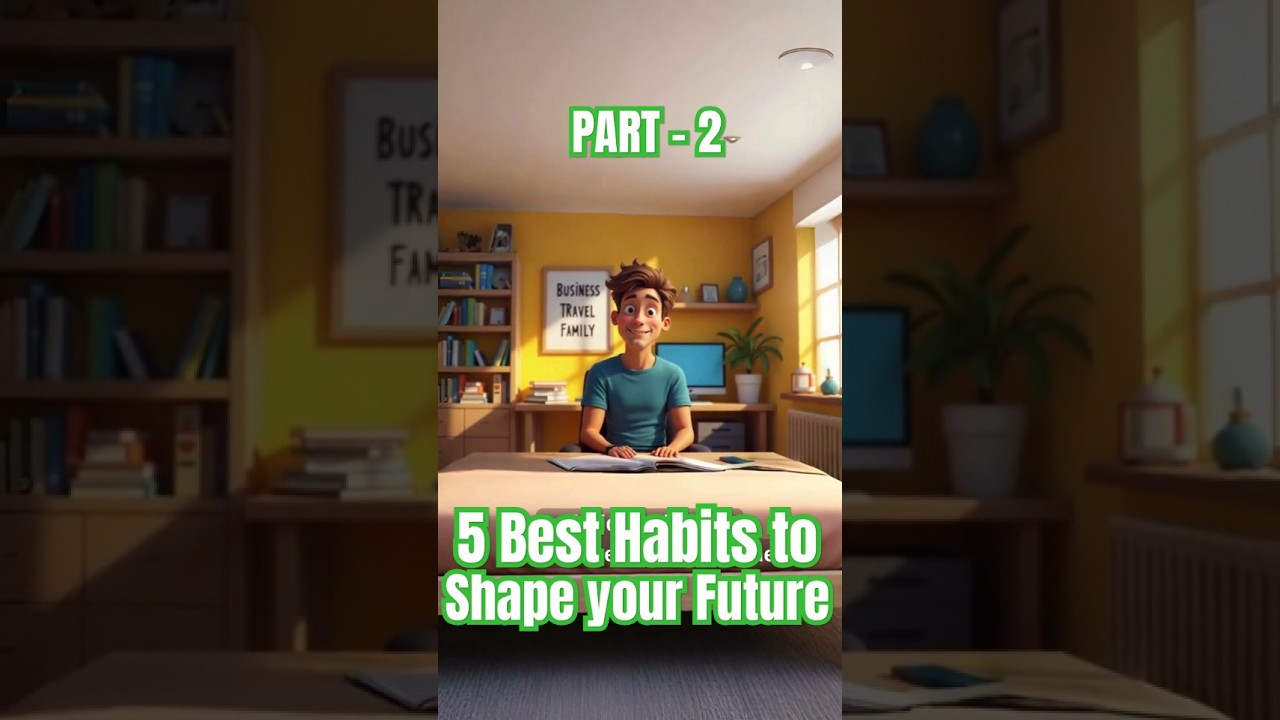 5 Best Habit to Shape Your Future | Start Today | Part 2 | 