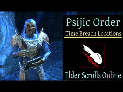 Psijic Order - Time Breach Map Locations [Elder Scrolls Online] ESO Summerset DLC