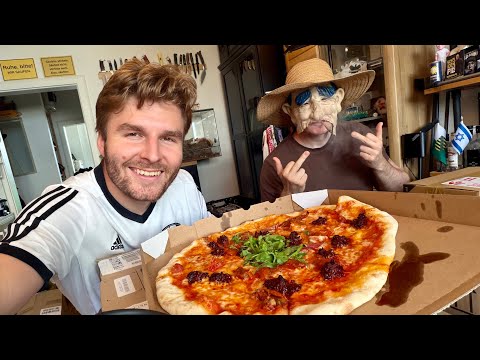 UND DIE PIZZA GIBTS MIT VIEL ÖL