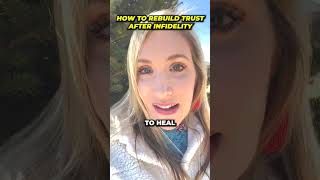 Rebuilding Trust After Infidelity #shorts