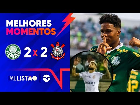 CÁSSIO É EXPULSO E WEVERTON TEM FALHA FEIA NO EMPATE INCRÍVEL DO DERBY | PALMEIRAS 2X2 CORINTHIANS