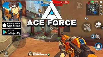 FPS "ACE FORCE" Gameplay like OVERWATCH (Available on ios/android)
