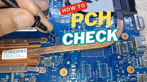 How to Check PCH Chip in laptop - motherboard PCH Chip short