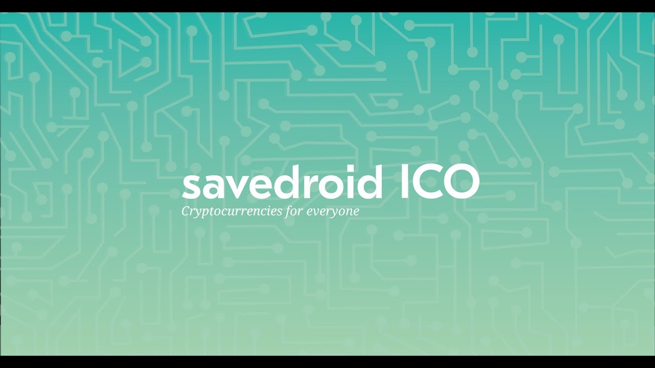 Savedroid ICO - Распределяйте инвестиции правильно