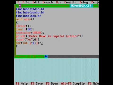 HAPPY BIRTHDAY wish in C Language || #shorts || #CloudCODE - YouTube