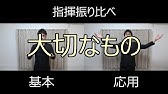 一から学ぶ四分の四拍子の指揮の振り方 題材 Cosmos Youtube