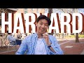 I went to Harvard for the first time