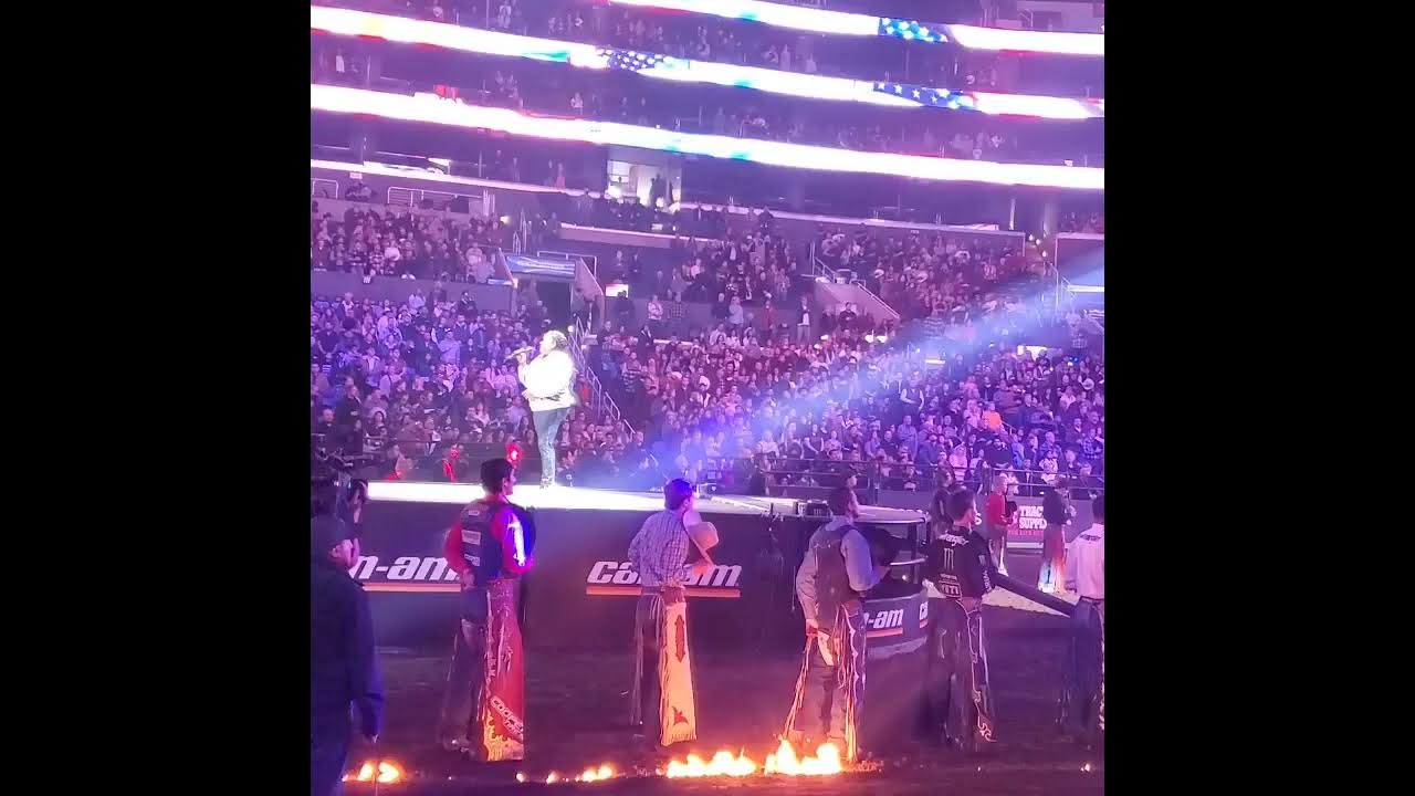 Andrea JonesNational Anthem at PBR 2/26/23 YouTube