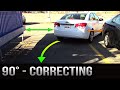 90 degrees Parking - How to Correct Yourself