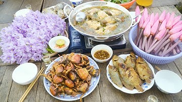 Cá Cóc Kho Me, Cua Đồng Nướng Mọi "Lai Rai" trên Đồng Nước Nổi Miền Tây 2025 | Nét Quê #648