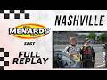 ARCA Menards Series East official replay: Cook Out Music City 150 at Nashville Fairgrounds Speedway