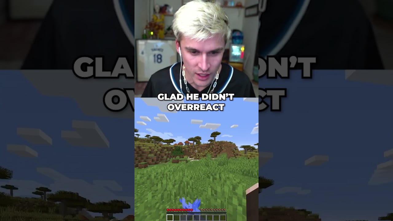 Glad He Didn't Overreact