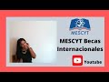 MESCYT Becas Internacionales