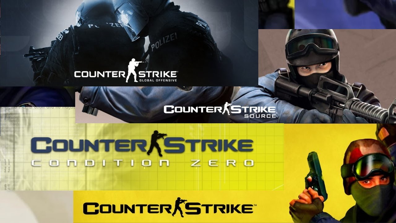 معرفی تمام نسخه های کانتر استرایک - YouTube