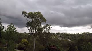 Storm clouds rolling in - Timelapse