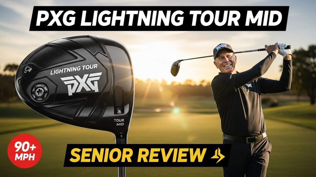 PXG Lightning Tour Mid Driver Review - Senior Golfers (90+ MPH
