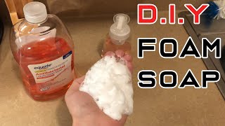 (DIY) How to Make Your Own Foaming Hand Soap (CHEAP)