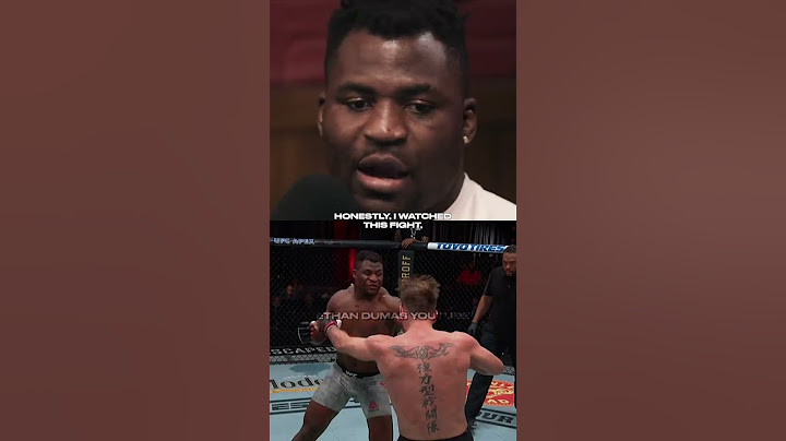 Stipe & Francis Laughing At KO