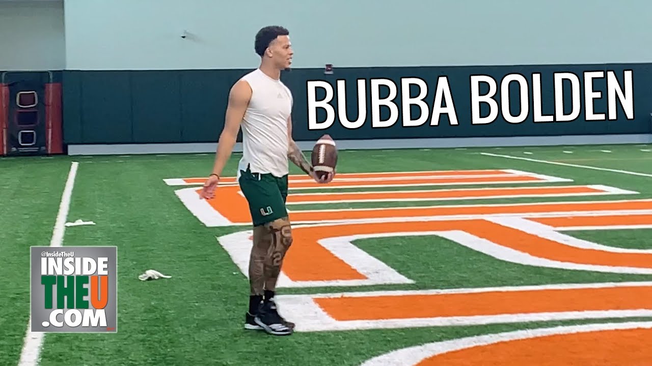 Bubba Bolden One-Handed Catch After Practice! | 1-on-1 with Tate Martell