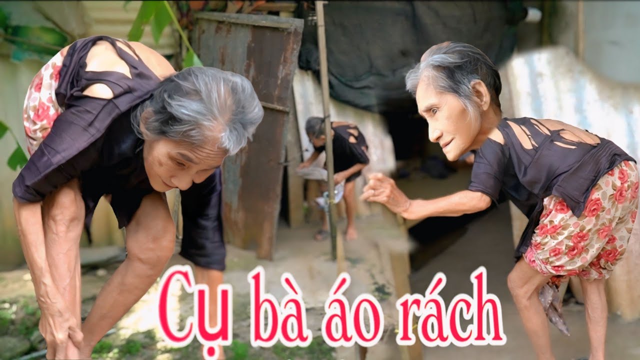 Bà ngoại áo rách, lưng còng cùng đứa cháu bị nhốt chuồng cọp/kpmt