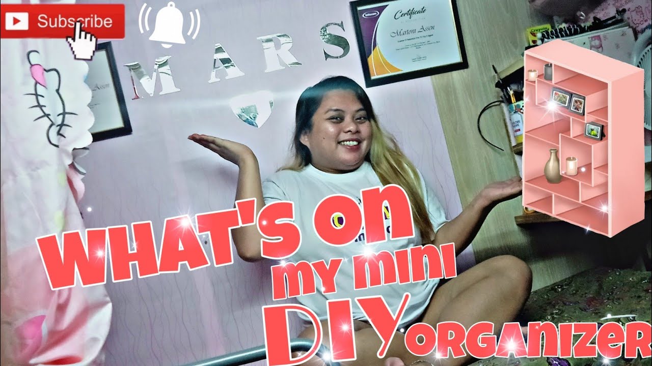 My mini DIY organizer YouTube