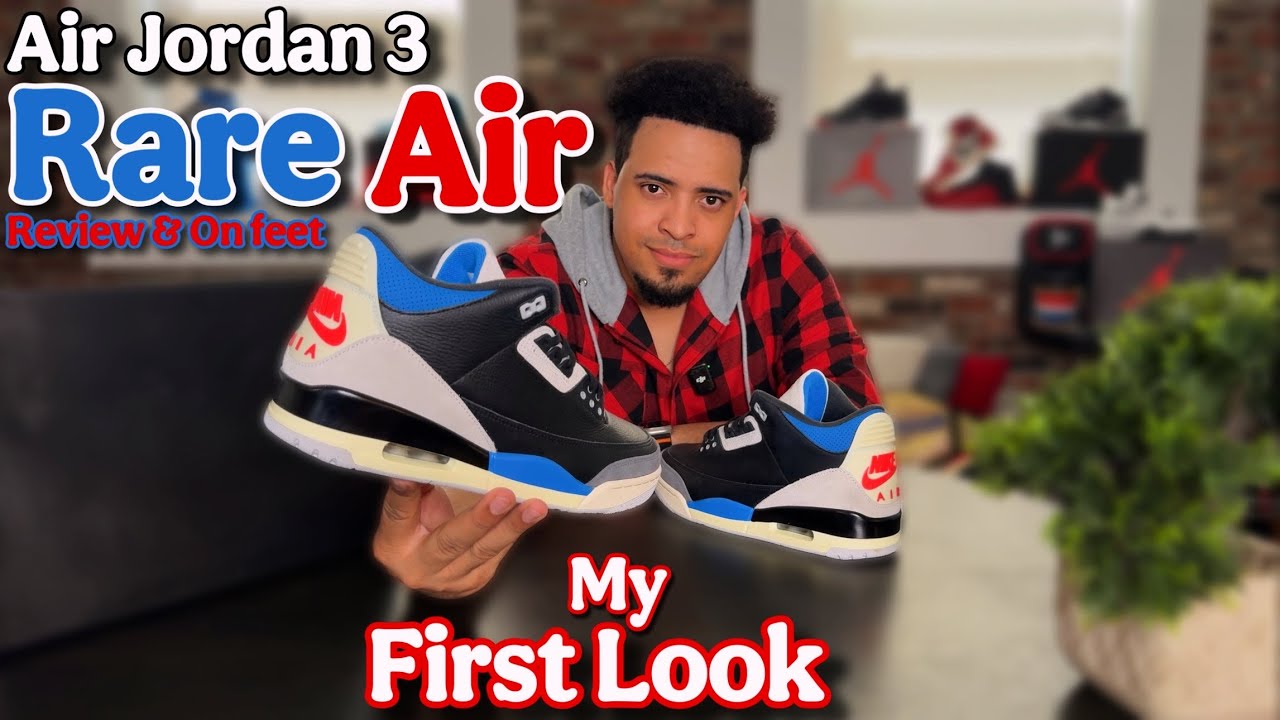Jordan 3 Rare Air - Early Review & On Feet - YouTube