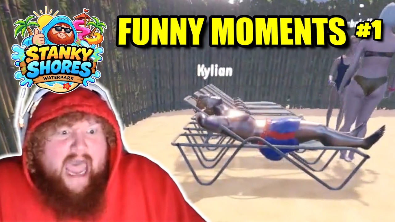 Best of CaseOh Waterpark Simulator! (FUNNY MOMENTS) #12
