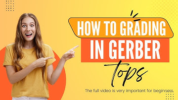 How to grade a tops pattern . Gerber software Training. Bangla tutorial. Cad software. Rana Cad.