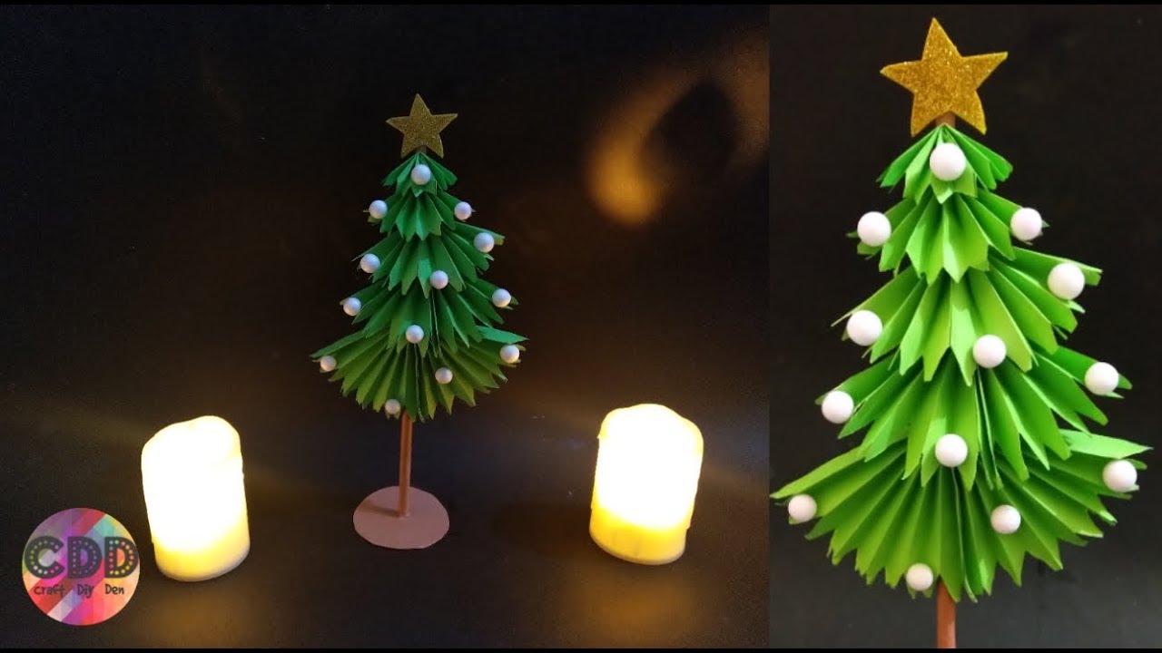 Diy Easiest Christmas Tree from paper | How to make Christmas Tree | Christmas &amp; New Year Decor