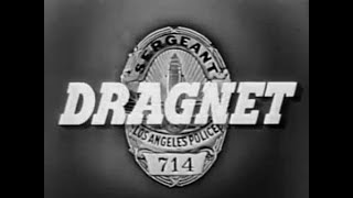 DRAGNET Christmas 1952 Episode: "The Big  22 Rifle for Christmas"