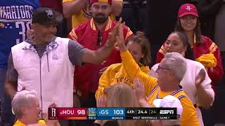 Stephen Curry Hits Game 1 Dagger vs  Houston Rockets