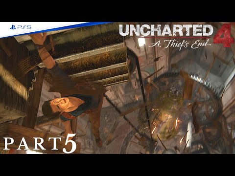 UNCHARTED 4: A Thief's End Part 5 | Full  Game Walkthrough | PS5™ 4K HDR #uncharted