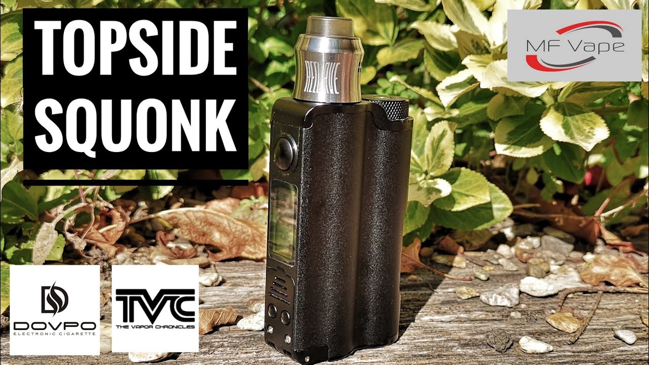 Topside Top Fill Squonk Mod - Dovpo/TVC - Review by MF Vape