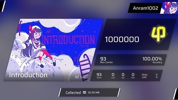 (Welcome To Phigros) [Phigros] Introduction (EZ Lv.1) Phi/All Perfect