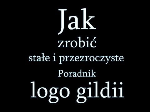 Wideo: Jak Zrobić Przezroczyste Logo