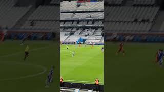 Fc Martigues 0 Sc Bastia 1. Le Jeu Est Équilibré. Stade Vélodrome. Marseille. 0921 Pm. 300824