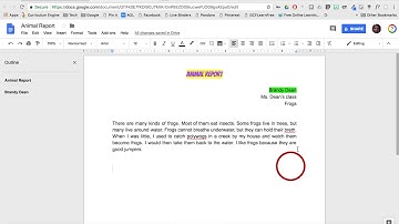Google Docs - Alignment and Spacing